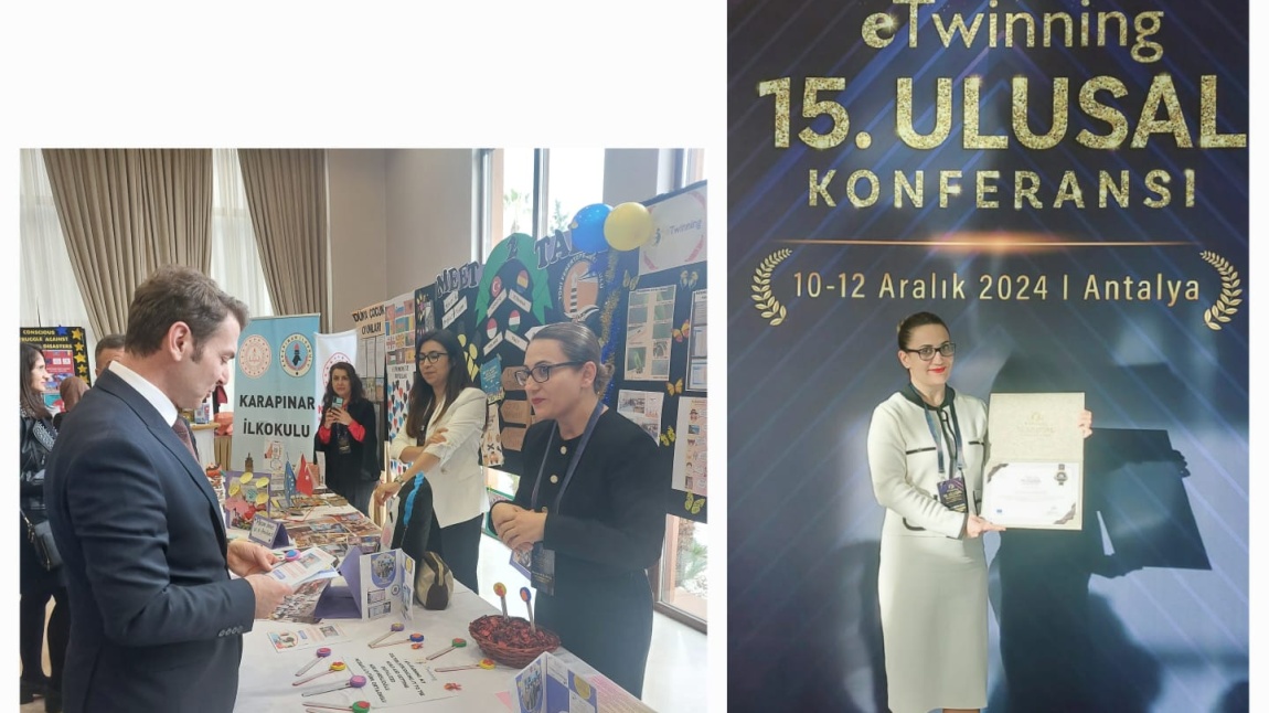 eTwinning 15. Ulusal Konferansına Teknoloji ve Tasarım Öğretmenimiz Mercan Neslioğlu en iyi 200 proje arasına girdiği için konferansa davet edilmiştir.